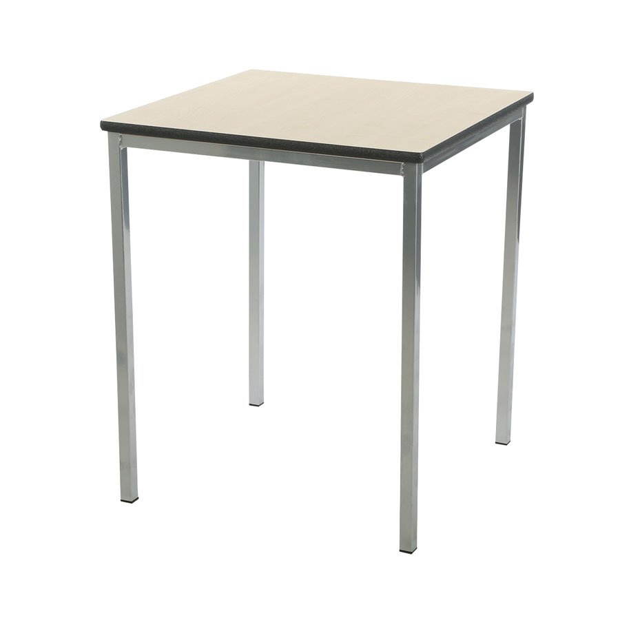 Morleys Fully Welded Classroom Table 600X600 Square Spray PU Edge