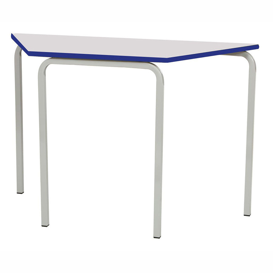 Morleys Crush Bent Classroom Table 1200x600 Trapezoidal ABS Edge