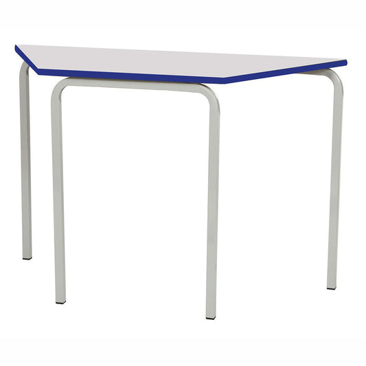 Morleys Crush Bent Classroom Table 1200x600 Trapezoidal ABS Edge