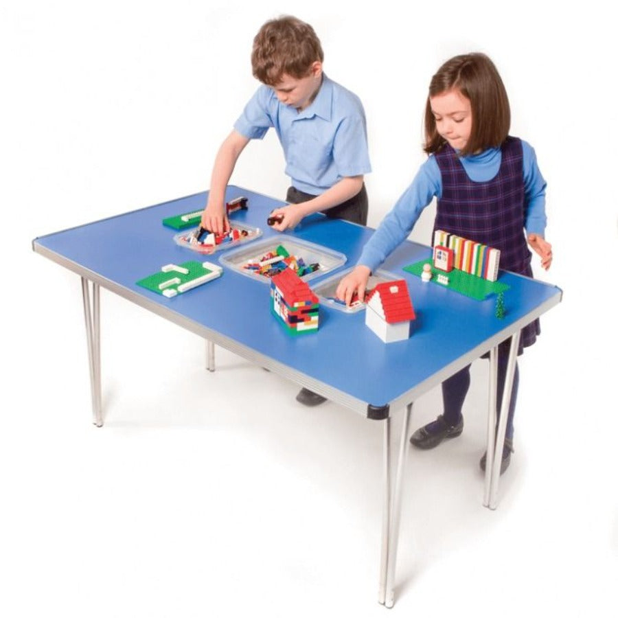 Tub Folding Table With 4 Tubs
