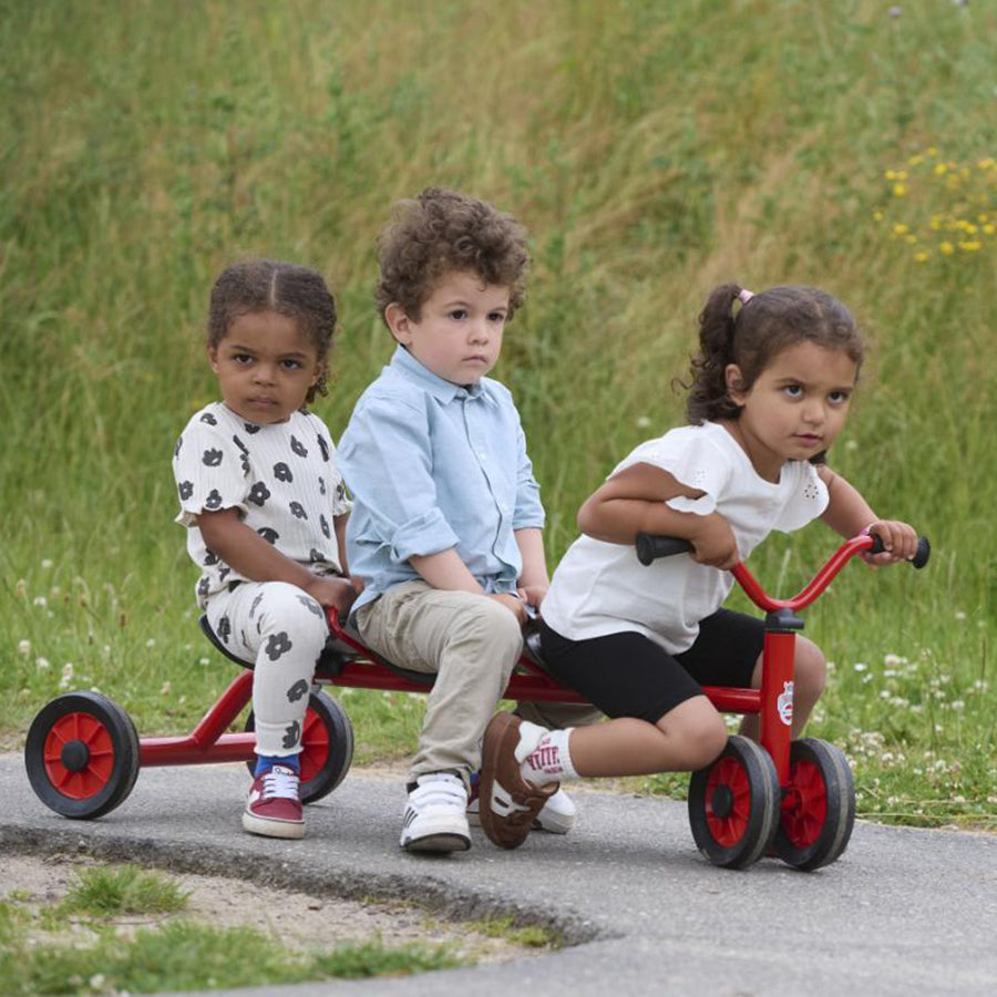 Mini Viking Push Bike For Three - Ages 1-3