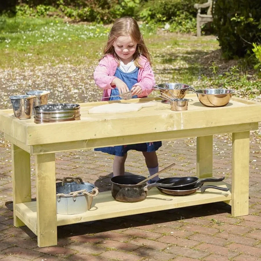 Sturdy Wooden Work Table